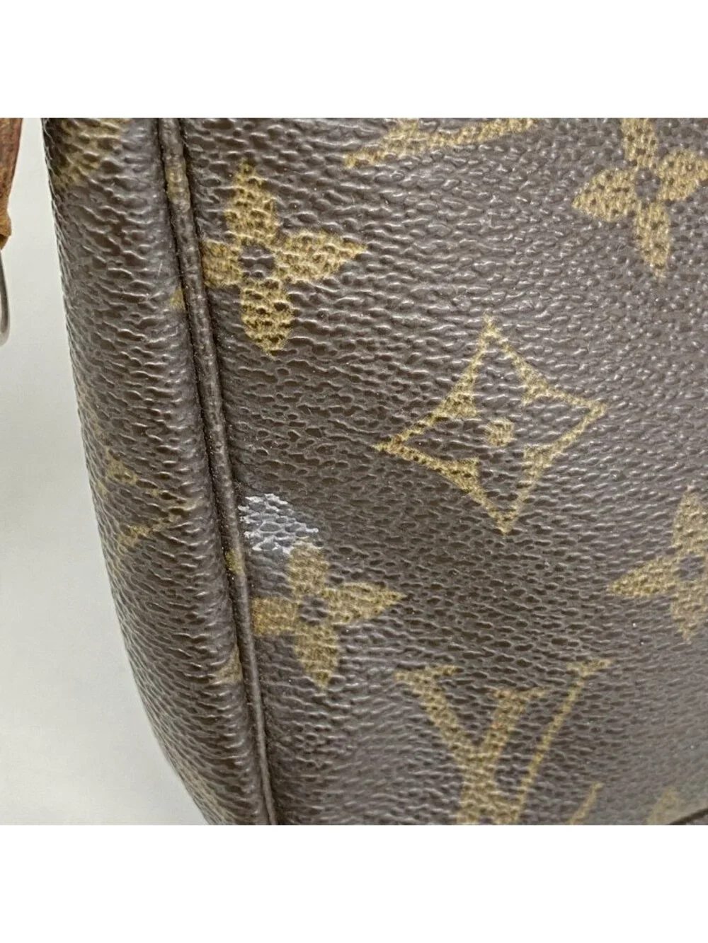 Louis Vuitton Pouch Monogram Pochette Brown